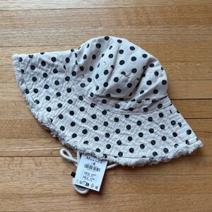 Zara polka dot bucket hat